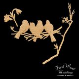 Load image into Gallery viewer, FlexiWood Ornamental Birds set of 3 FW02