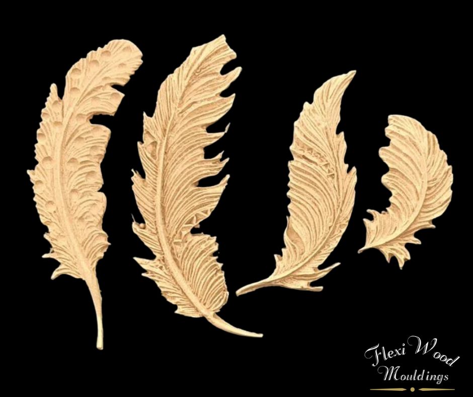 FlexiWood Feather Flourish Set FW53