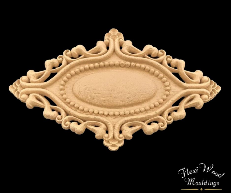 FlexiWood Oval Plaquette FW60