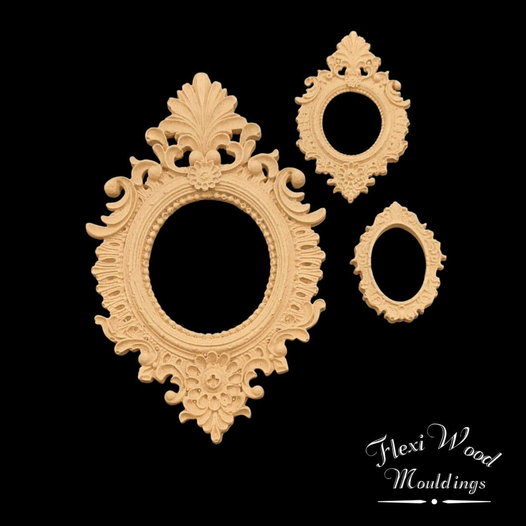 Ornamental Trio of Frames set-FW22